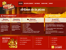 Tablet Screenshot of pizza-chic.fr